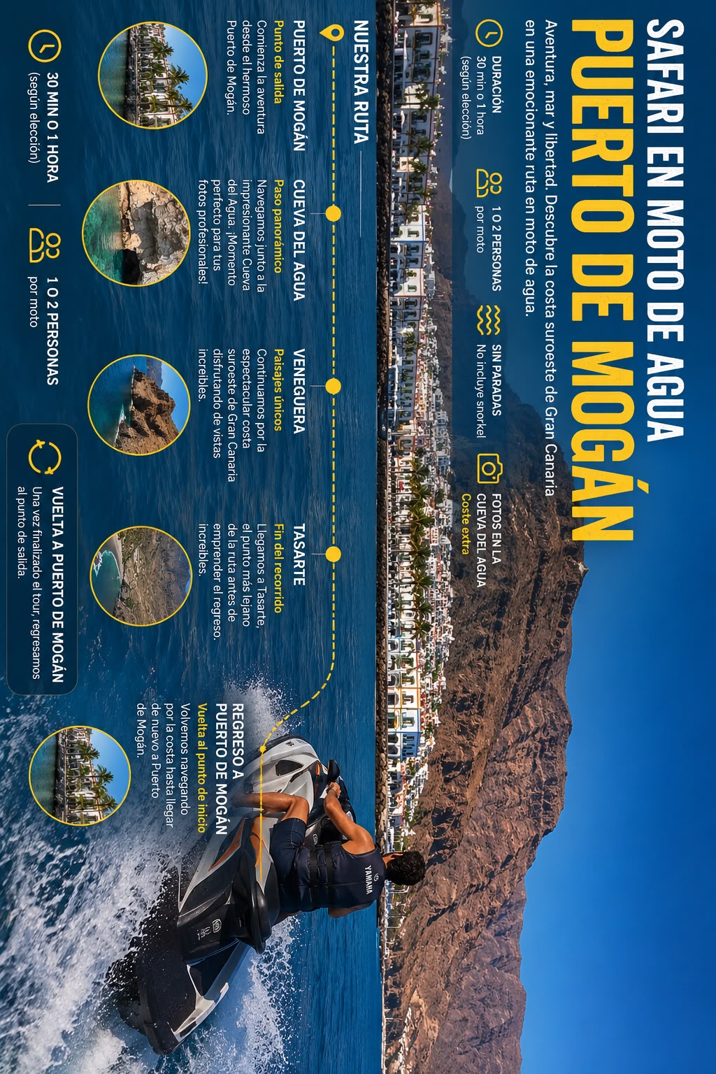 Safari en moto de agua
